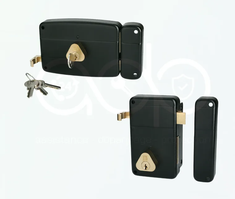 Serrure en applique 1 point à tirage Héraclès ERCY 5G, versions horizontale et verticale, ADP Habitat, serrurier à Lyon